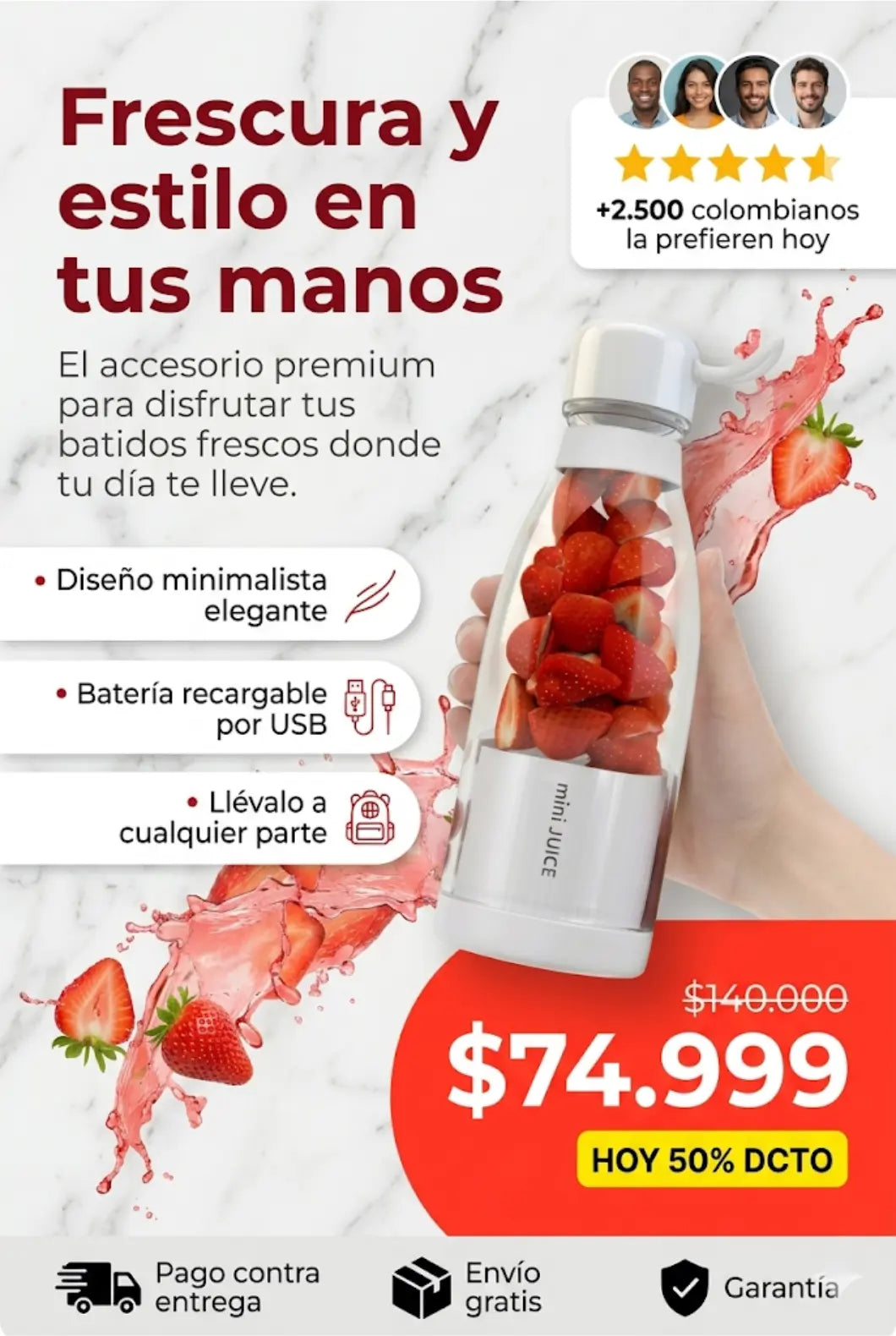 Licuadora Mini Juice