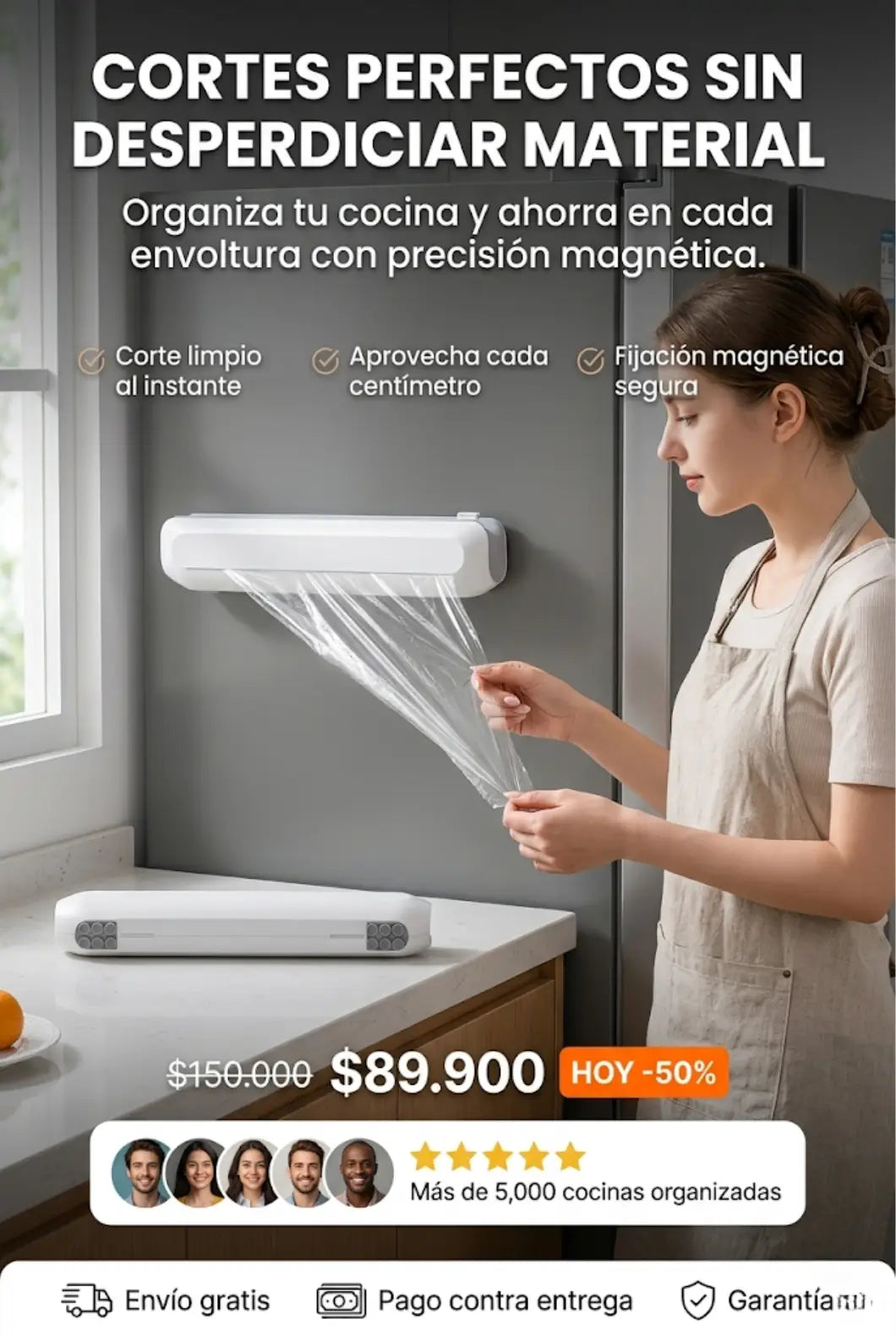 Dispensador Magnetico 3 en 1