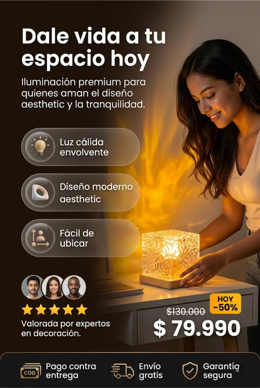 Lampara de Aurora Boreal