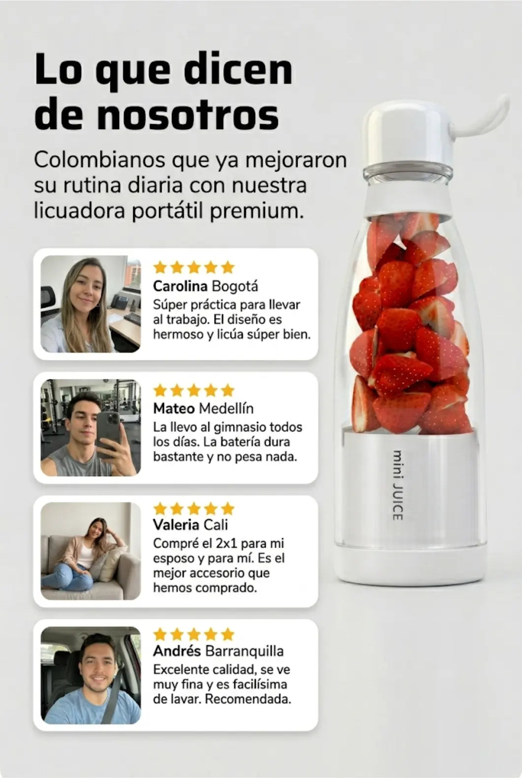 Licuadora Mini Juice