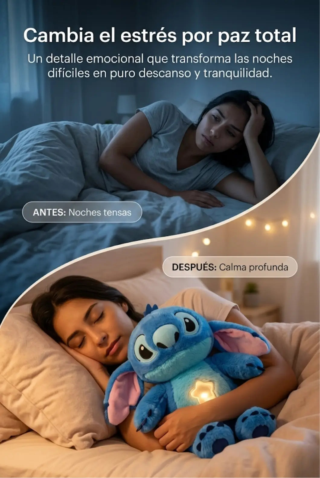 Peluche de Stitch que Respira