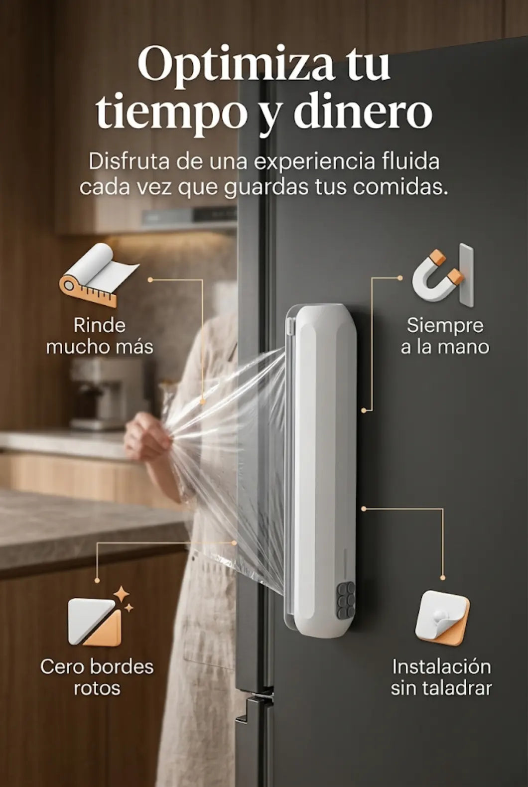 Dispensador Magnetico 3 en 1