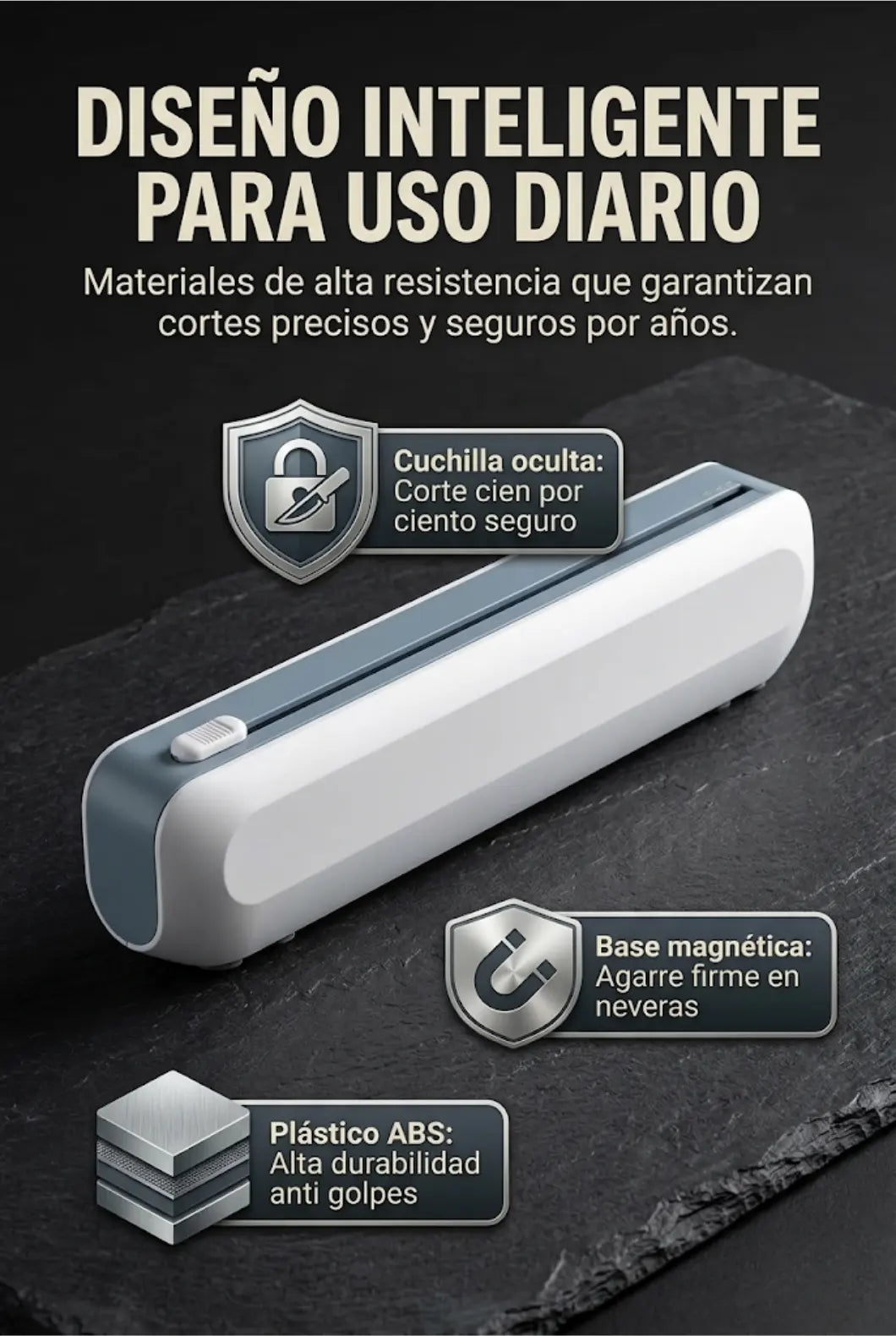 Dispensador Magnetico 3 en 1