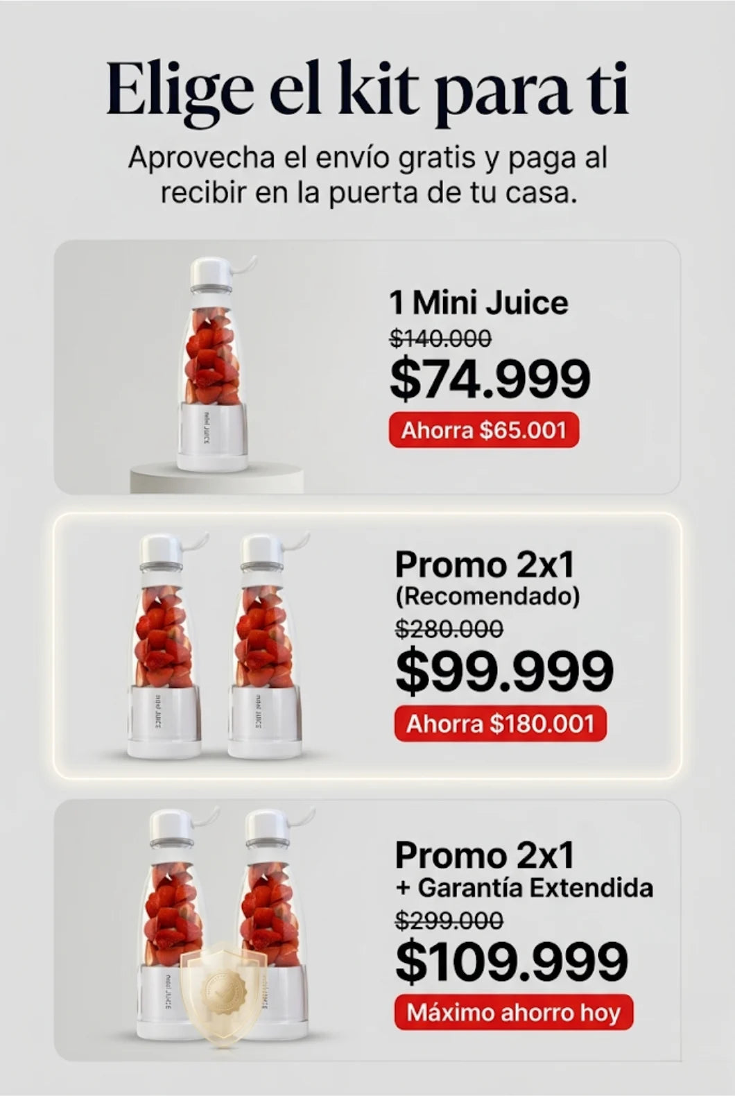 Licuadora Mini Juice