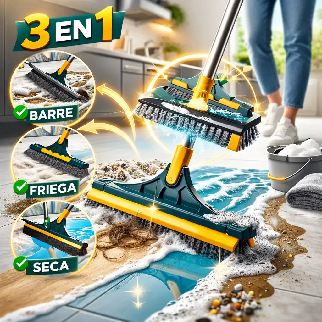 Escoba 3 en 1 TotalClean 360